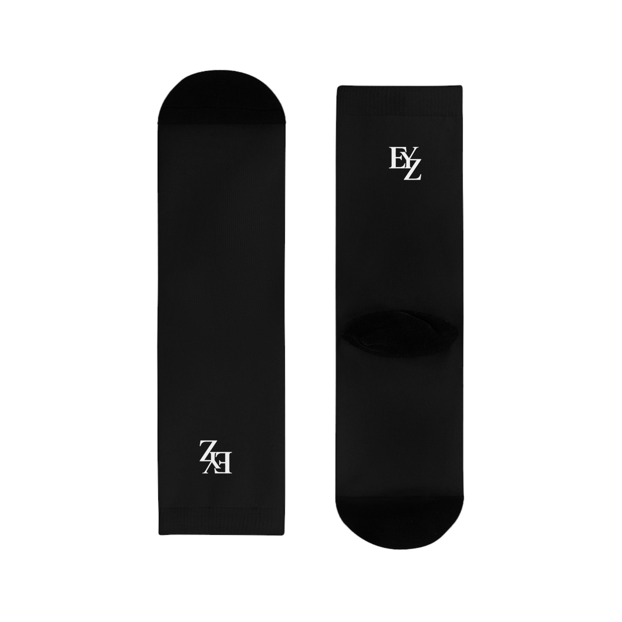 Essential Black Crew Socks