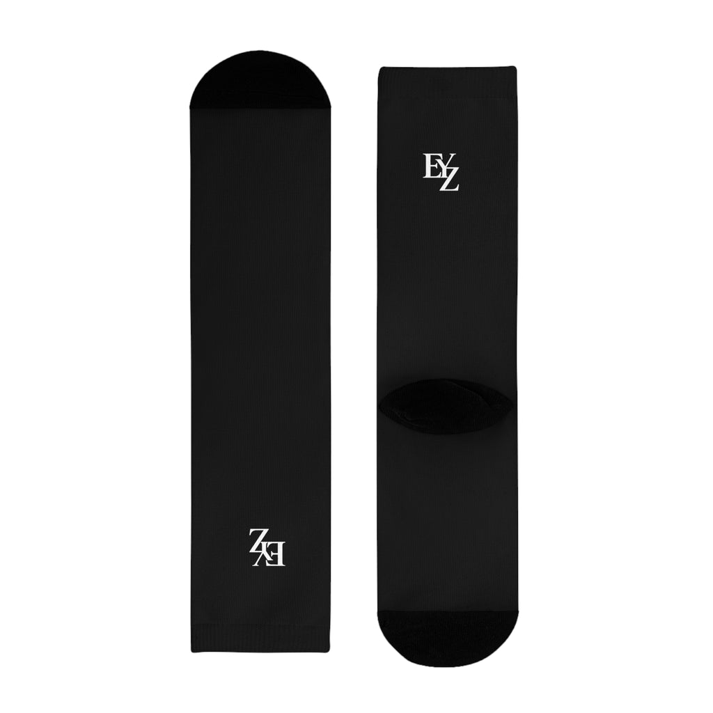 Essential Black Crew Socks