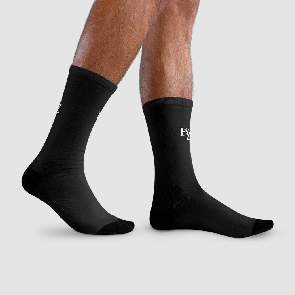 Essential Black Crew Socks